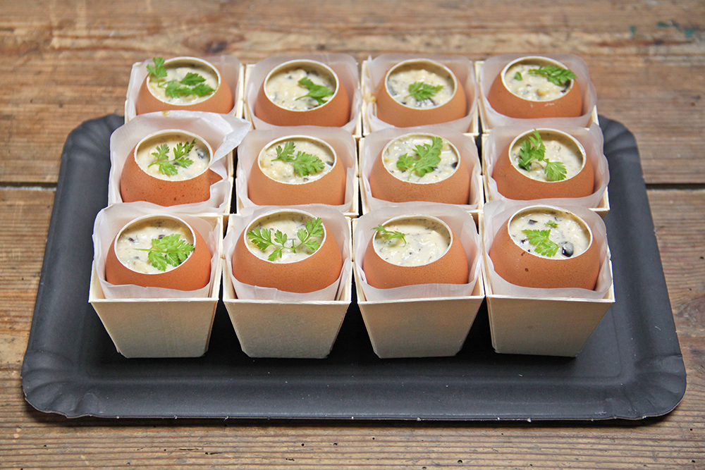 Brouillade d'oeuf truffe