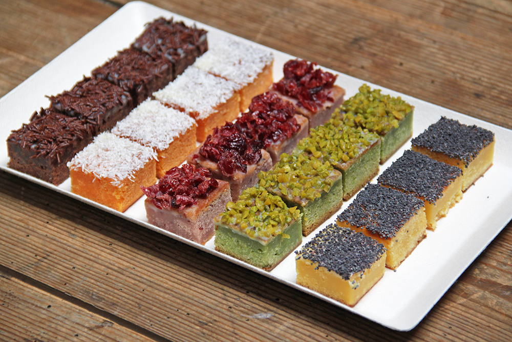 Plateau de mini brownie
