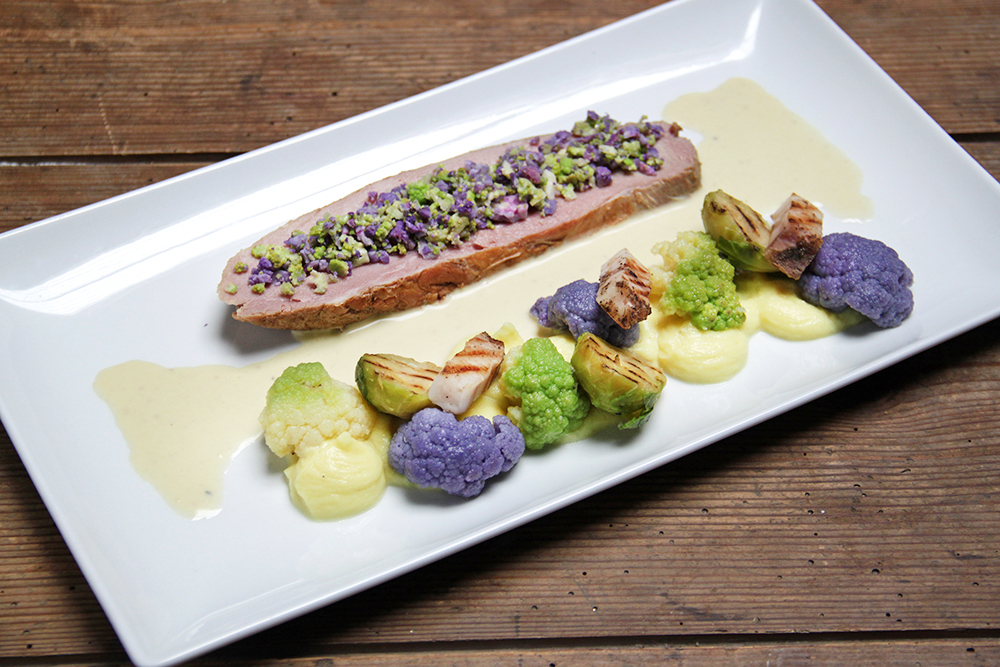 Filet mignon sauce poulette
