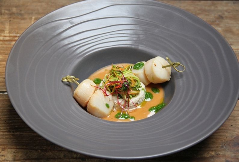 St Jacques et Royale de champignons