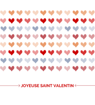 Menus pour soirée de St valentin