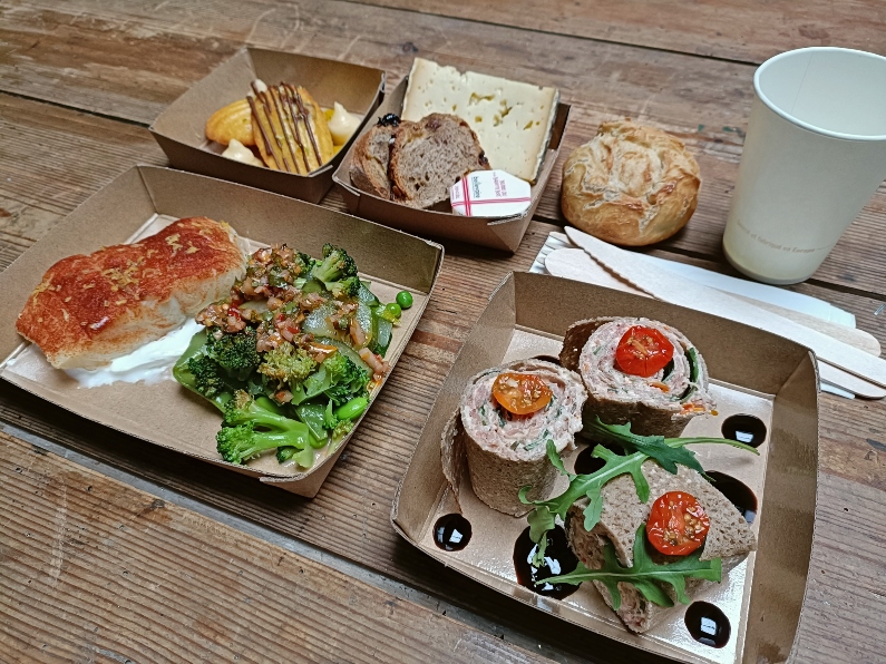 Plateau repas traiteur livré à nantes
