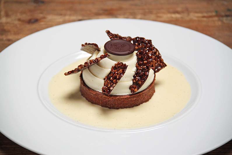 Dessert trois chocolats à la carte Brison Nantes
